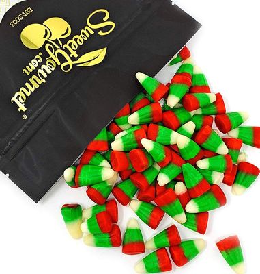 SweetGourmet Holiday Candy Corn Red, White &amp; Green | Reindeer Corn | Bulk Christmas Candy | 2 Pounds
