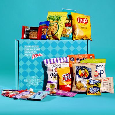 Gluten Free Palace Healthy Snack Variety Box - Classic Gluten Free Snack Pack - Chips for Christmas, Holiday, College, Corporate Gifts (50 Count)