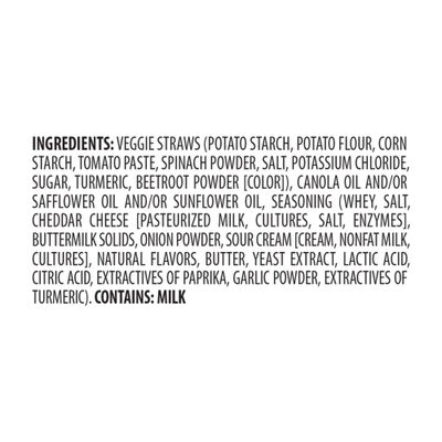 Sensible Portions Garden Veggie Straws, Cheddar Cheese, 5 Oz (Pack of 12)