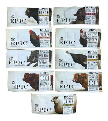 Epic - Epic Bars Variety Pack, 9 Flavors (9 Pack)
