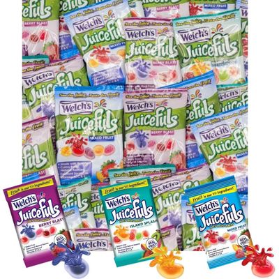 Welch&#39;s Juicefuls Variety Pack - Juicy Fruit Snacks with Berry Blast, Island Splash, Mixed Fruit Flavors, 1 oz Individual Packets - 2 Pound (Pack of 1)