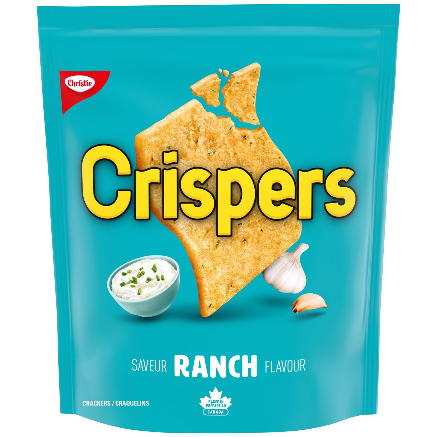 Christie Crispers, Ranch Crackers, 145g5.1 Ounce, Bag, Imported from Canada)