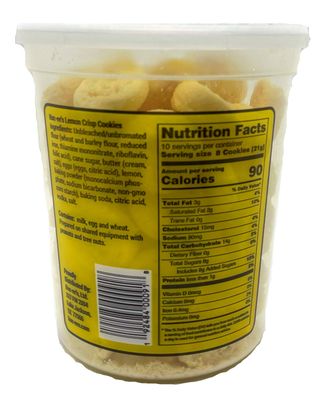 Buc-ee's Mini Cookies Lemon Crisps - Cookie Treats Snacks