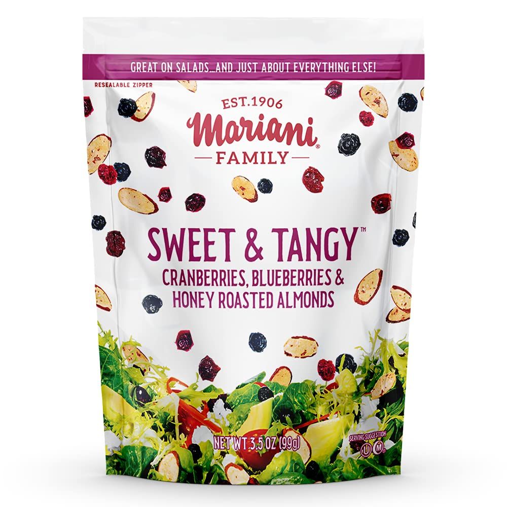 Mariani Dried Fruit, Salad Toppers, Sweet &amp; Tangy, 3.5 Oz