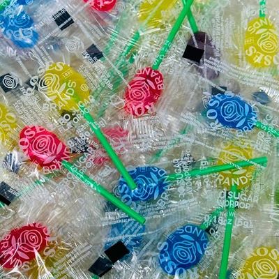 Premium Zero Sugar Flavor Pops - Gourmet Gluten &amp; Fat Free Sweets, Keto Friendly Fruity Candies, Individually Wrapped, Great For Sharing, 1 Lb