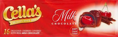Cella's Cherries Covered with Real Milk Chocolate - 16 CT 8oz