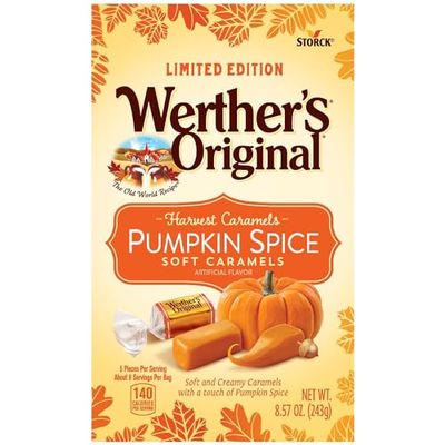 Werther&#39;s Original Pumpkin Spice Soft Caramels