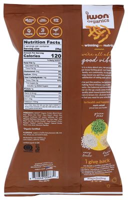 i won Iwon Organics Organic Mesquite BBQ Protein Stix, 5 OZ