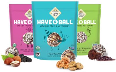100% RAW Fruit &amp; Nut Balls Variety 3-Pack - Have A Ball (3 x 9 Balls) - Whole Food Energy Snacks | NO Added Sugars or Preservatives | NON-GMO, VEGAN, GF &amp; Kosher