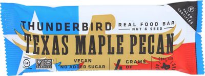 Thunderbird Energetica, Texas Maple Pecan Bar, 1.7 oz