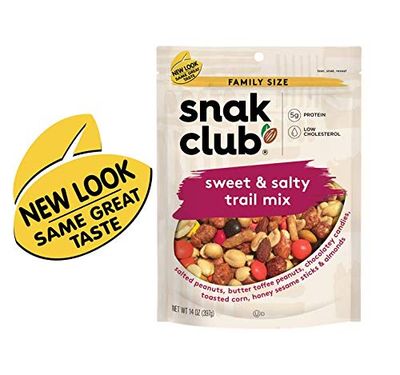 Snak Club Sweet &amp; Salty Trail Mix, Family Size, 14 Ounce