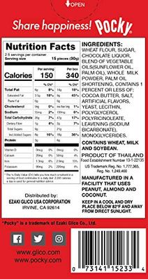 Glico Chocolate Cream Covered Biscuit Sticks, 2.47 Ounce (Pack of 120)