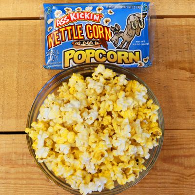ASS KICKIN' Kettle Corn Microwave Popcorn Bags - 3 Pack - Ultimate Sweet Gourmet Popcorn Gift - Makes a Great Movie Theater Popcorn or Snack Food for Movie Night