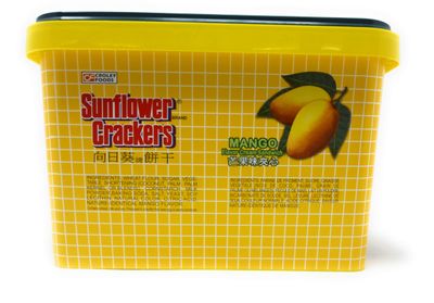 Croley Foods Sunflower Crackers Mango Flavor Cream Sandwhich 28.3oz 800g
