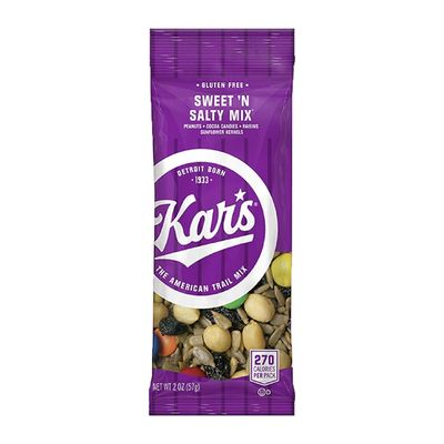 Kars Nuts Original Sweet N Salty Trail Mix, 2 oz Individual Snack Packs - Bulk Pack of 72, Gluten-Free Snacks