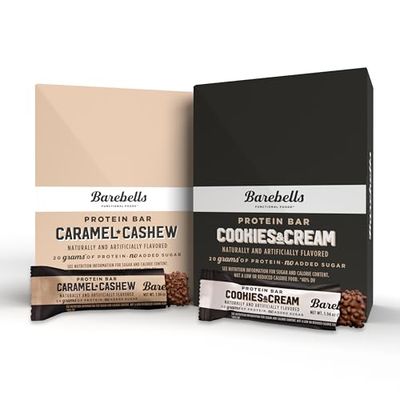 Barebells Caramel Cashew and Cookies &amp; Cream - 24 Pack