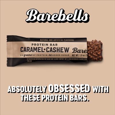 Barebells Caramel Cashew and Cookies &amp; Cream - 24 Pack