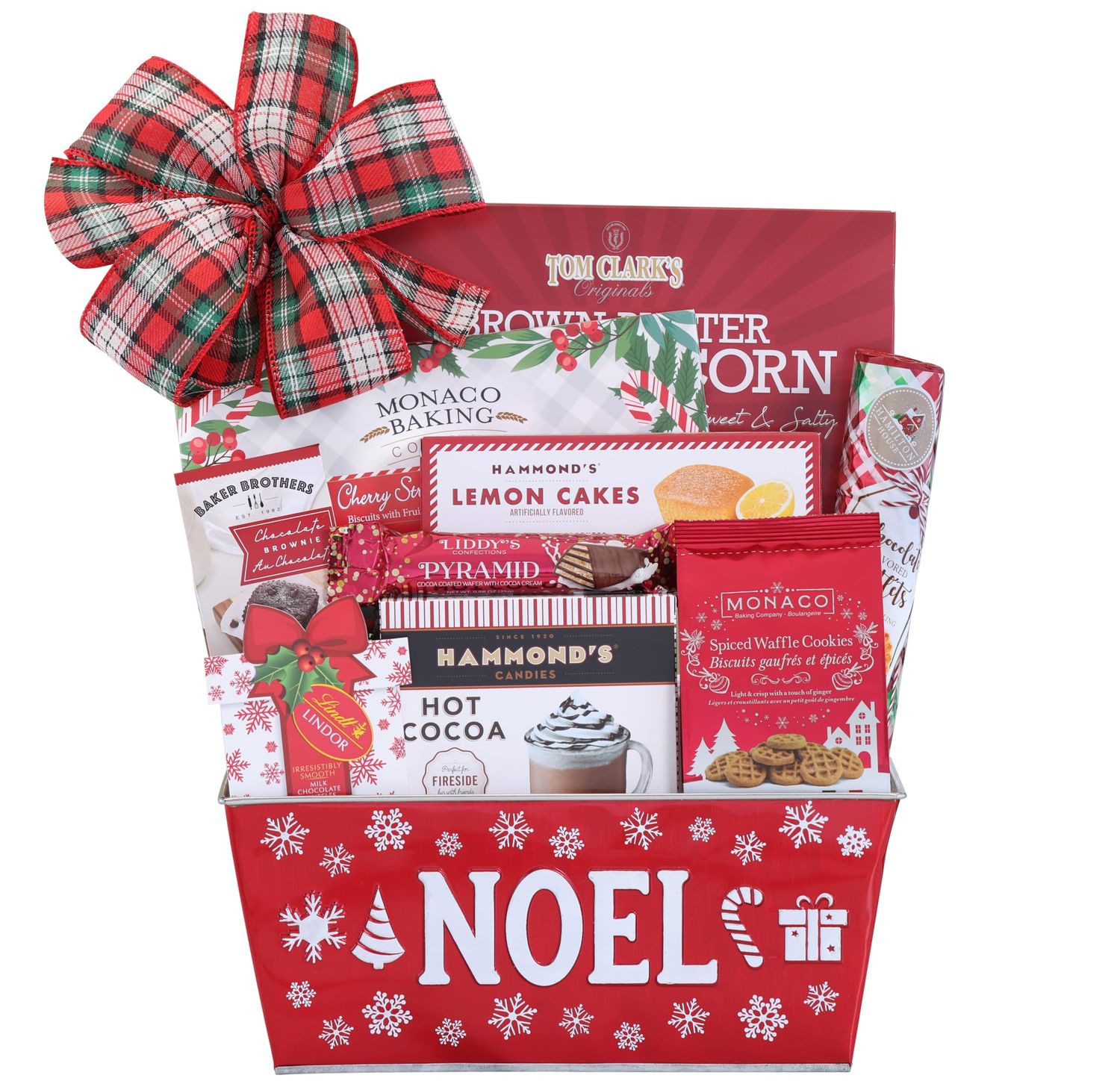 Wine Country Gift Baskets Christmas Joy To The World Holiday Chocolate and Treats