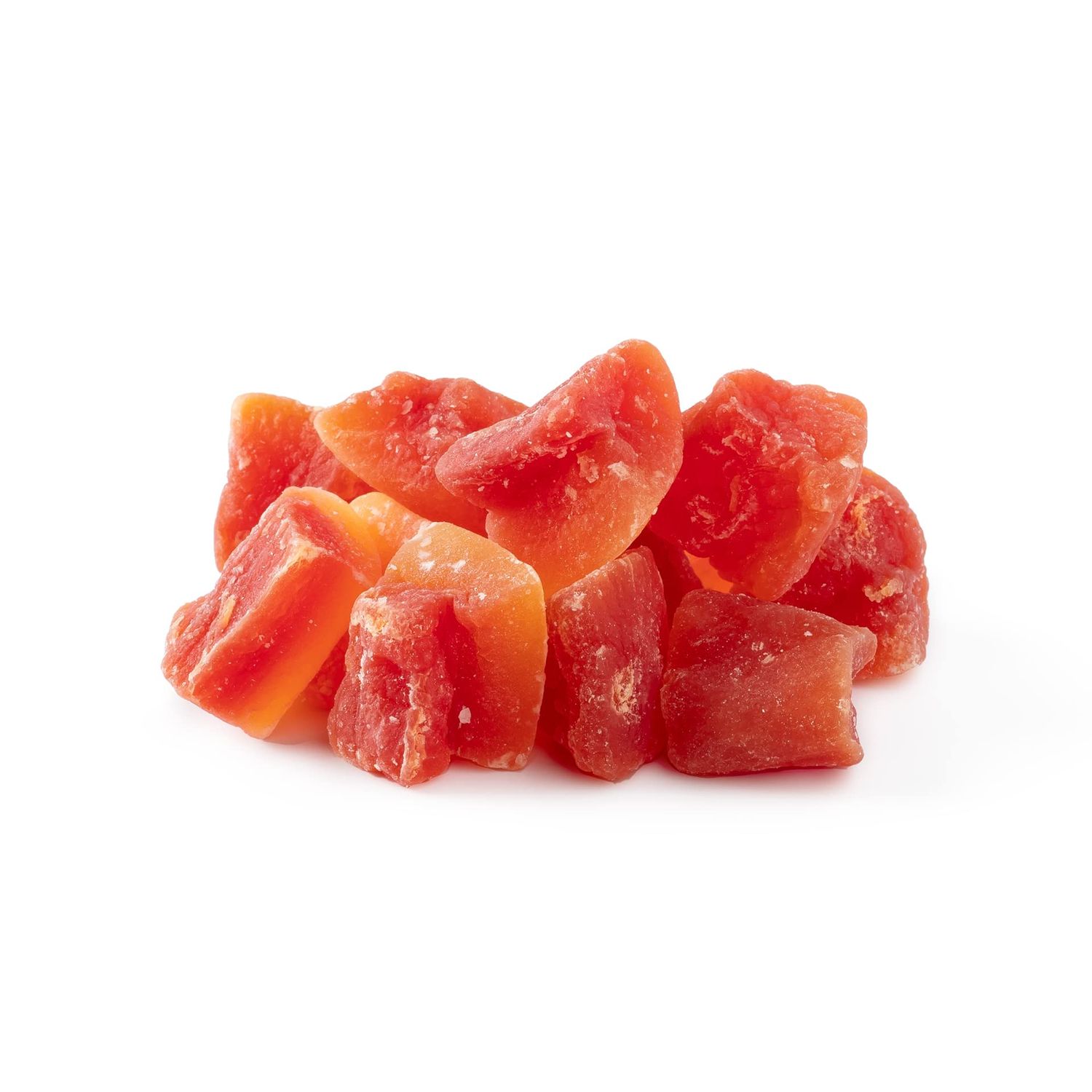 NUTS U.S. - Unsulphured Dried Papaya Chunks | Low Sugar | No Color Added | NON-GMO and Gluten Free | Vegan Snacks | Packed in a Resealable Bag (2 LBS)