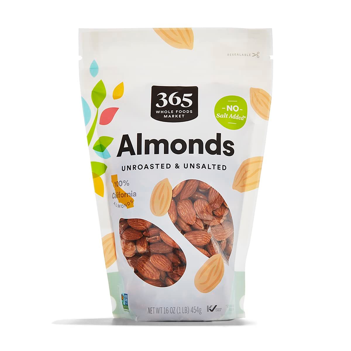 365 by Whole Foods Market, Almonds Whole, 16 Ounce