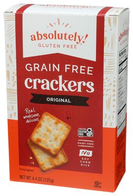 Absolutely Gluten Free Crackers, Original 4.4-Ounce