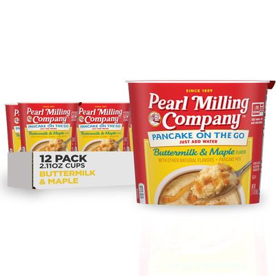 Pearl Milling Company Pearl Milling Company, Pancake Cups, Maple Syrup, 2.11 Ounce (Pack of 12)
