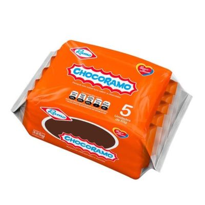 Chocoramo (Pck of 2-5 count per pck) Snack Cake Cover with Chocolate colombian food Colombia snack mekato colombiano Chocorramo Comida Colombiana