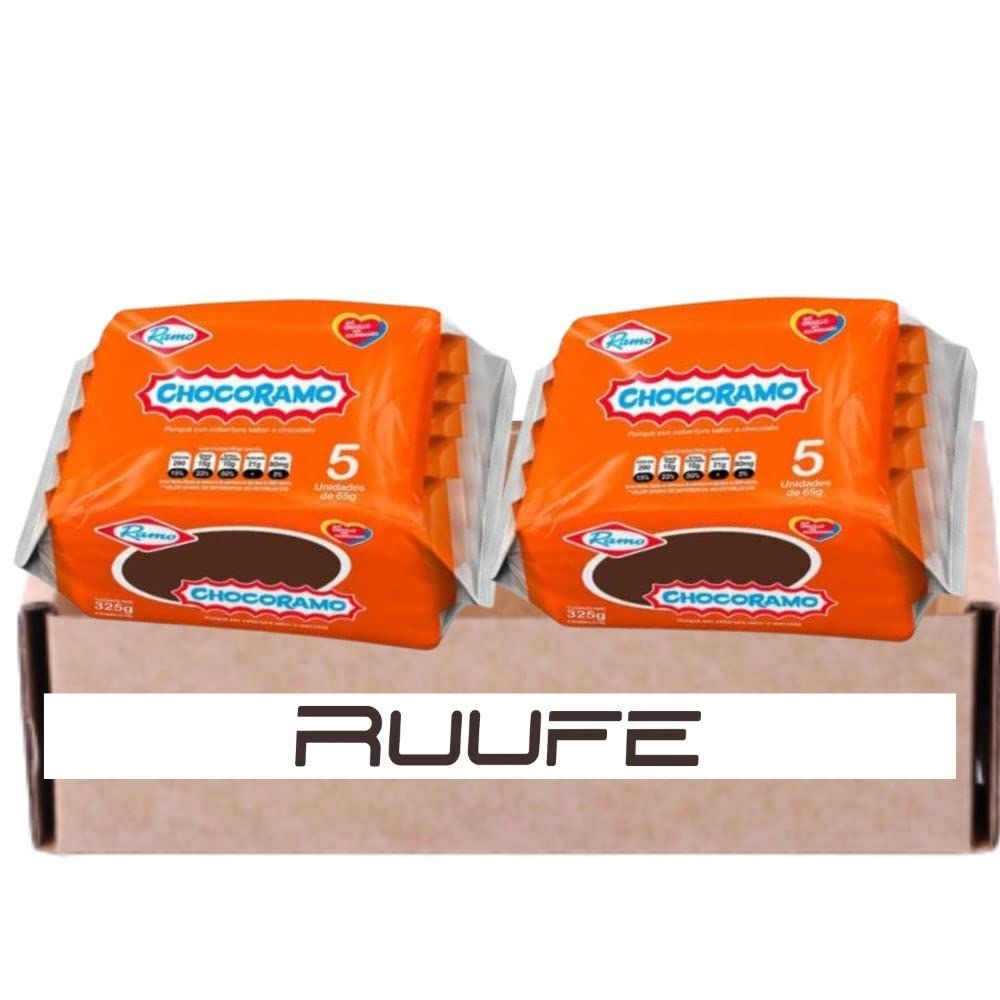 Chocoramo (Pck of 2-5 count per pck) Snack Cake Cover with Chocolate colombian food Colombia snack mekato colombiano Chocorramo Comida Colombiana