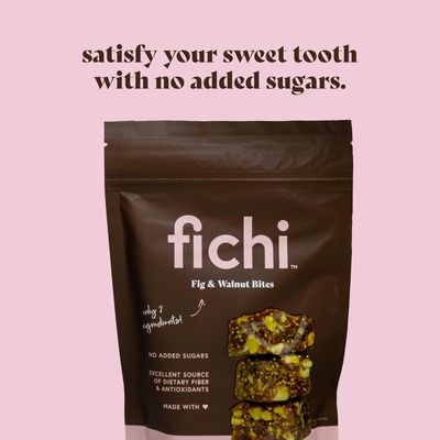 Fichi Fig and Nut Bites, a Wholesome and Delicious Gluten-Free Italian Fruit and Nut Snack (Two Pack, Variety)