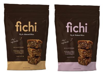 Fichi Fig and Nut Bites, a Wholesome and Delicious Gluten-Free Italian Fruit and Nut Snack (Two Pack, Variety)