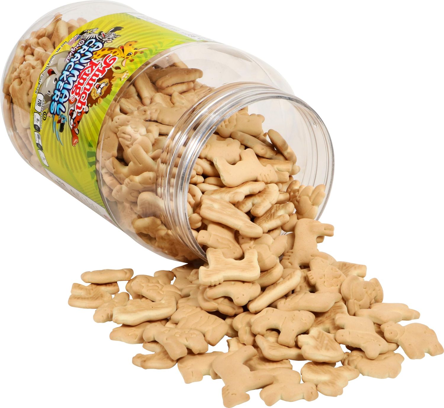 Munch King Snacks Animal Crackers 30 oz. Barrel