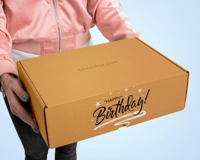 Birthday Celebration Care Package (50 Count) Snacks Food Cookies Bar Chips Candy Party Variety Gift Box Pack Assortment Basket Bundle Mix Bulk Sampler Treat College Students Kids Teens Office School