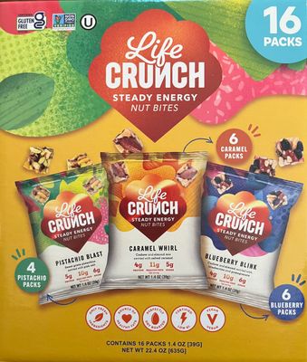Life Crunch Steady Energy Nut Bites