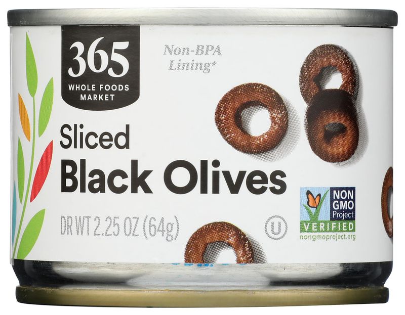 365 by Whole Foods Market, Ripe Sliced Olives, 2.25 Ounce