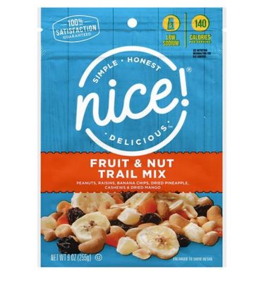 Nice Trail Fruit &amp; Nut 9oz (pack of 2)