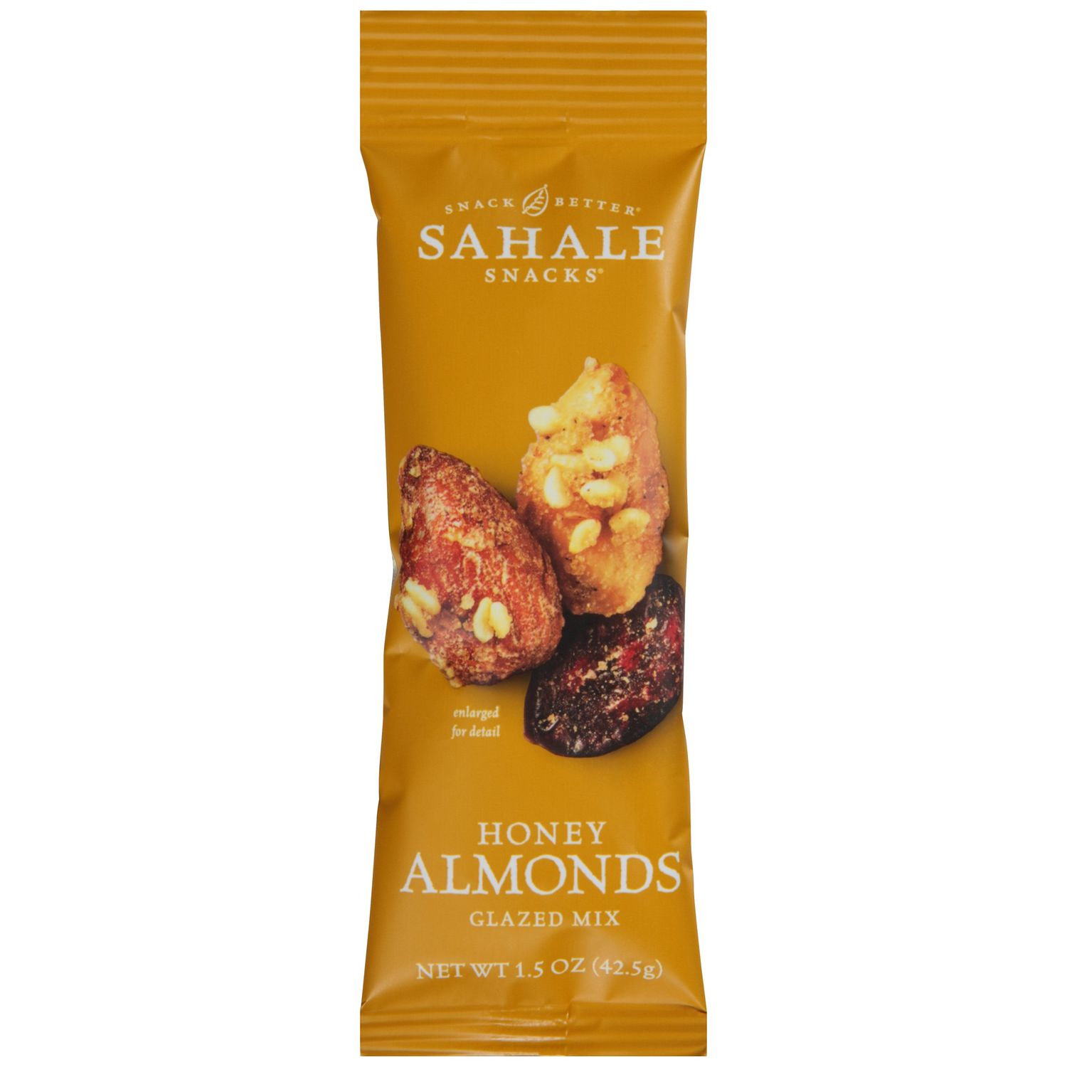 Sahale Snacks Glazed Mix, (Pack of 9) Honey Almonds 13.5 Ounce