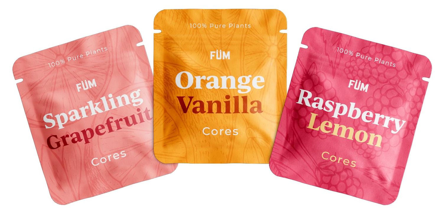 Fm 3 Packs of Plant Based Citrus Cores  Naturally Switch from Bad Habits  9 Total Cores