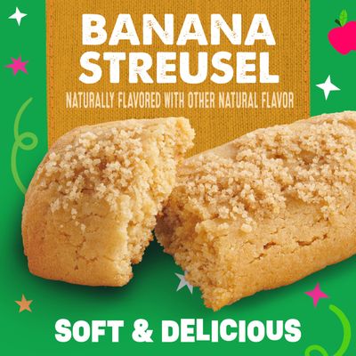 Mott's Soft Baked Bars, Banana Streusel, Made With Applesauce, 6 Count, 5.76 oz