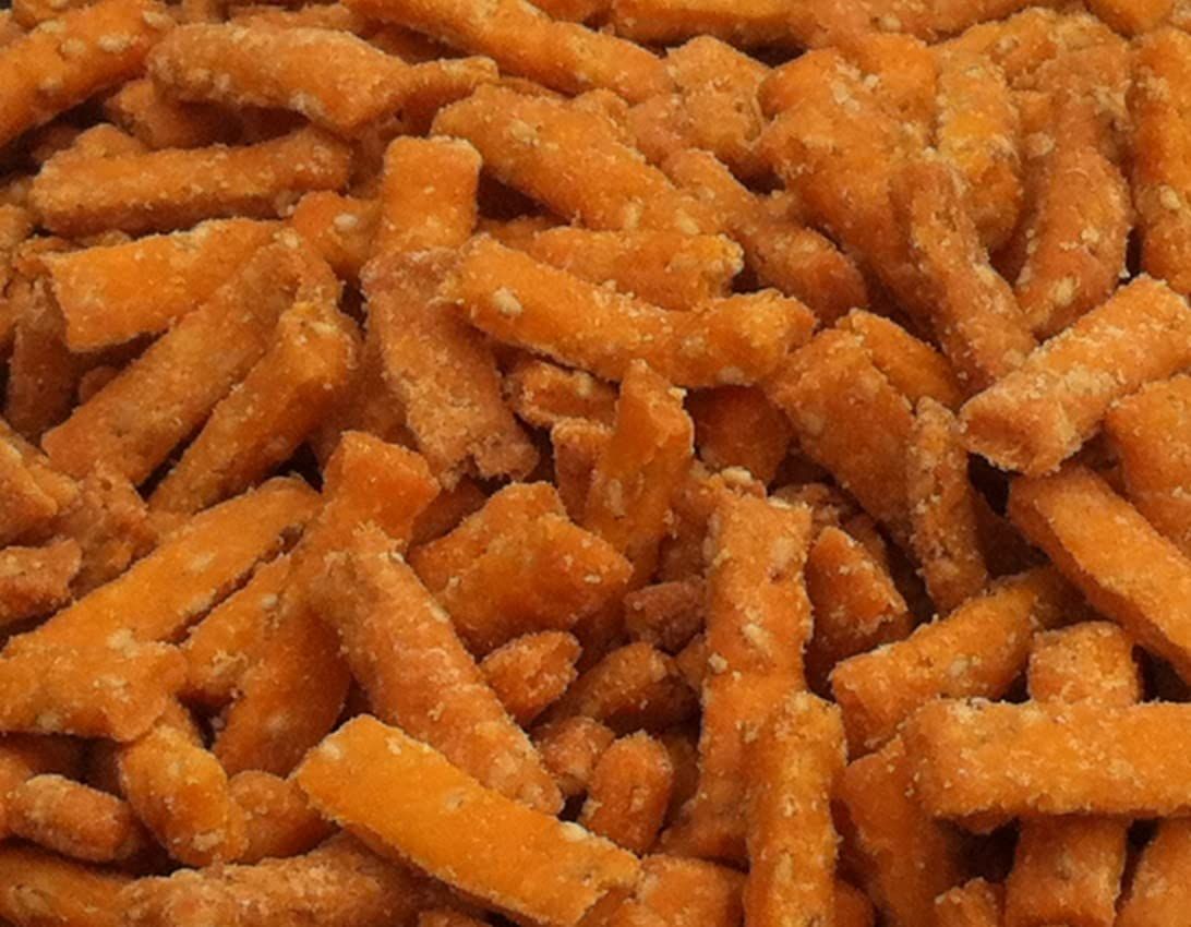 Golden Flavor Sesame Sticks - Cheddar - 3 pounds total - (4) 12 ounce bags