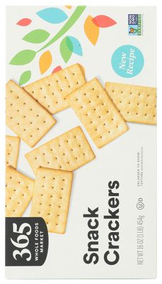 365 by Whole Foods Market, Natural Buttery Flavor Snack Crackers, 16 Ounce