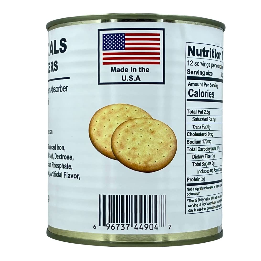 Future Essentials Canned Sailor Pilot Bread (Half-Case (1 Can))