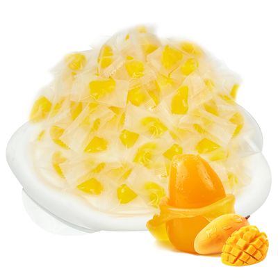 KWOLYKIM Mango Peelable Gummy Candies, 600g21.16oz Peeling Gummy Fruit Snack Individually Wrapped Fruit Candy for Adults, Soft and Chewy Any Party or On-The-Go