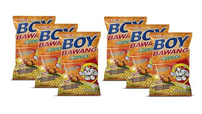 Boy Bawang Cornick Chili Cheese Flavor (6 Pack, Total of 21.24oz)