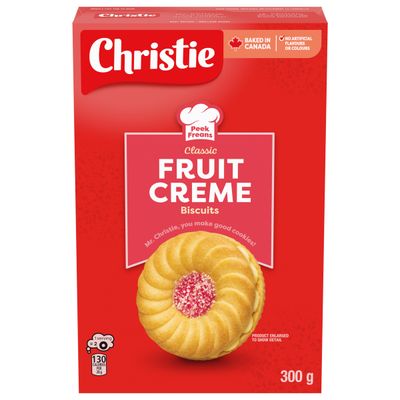 Peek Freans Fruit CrÃƒÂ¨me 300g10.6oz Imported from Canada