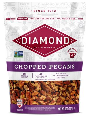 Diamond of California Chopped Pecans, 8 oz, 1 Count