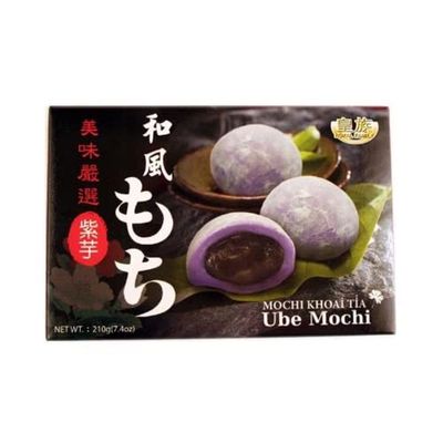 Royal Family Japanese Style Ube Mochi - 7.4 oz (1 Pack)