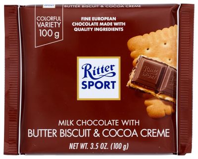 Ritter Sport: Milk with Butter Biscuit