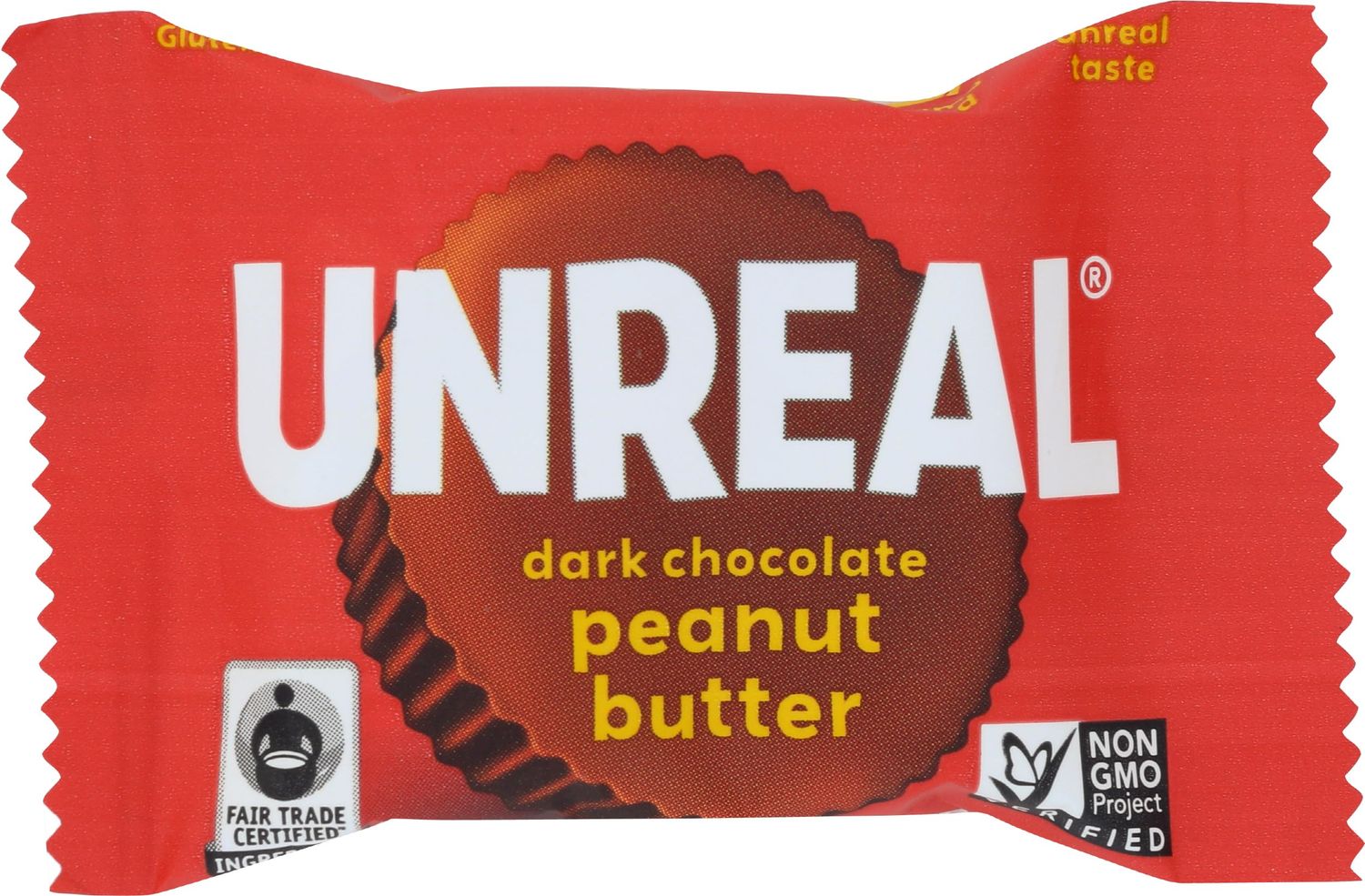 UNREAL Dark Chocolate Peanut Butter Cups, 0.53 OZ