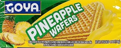 Goya Foods Pineapple Wafers, 4.94 Ounce (Pack of 24)