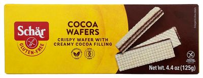 Schar Cocoa Wafer Gluten Free -- 4.4 oz (Pack of 4)